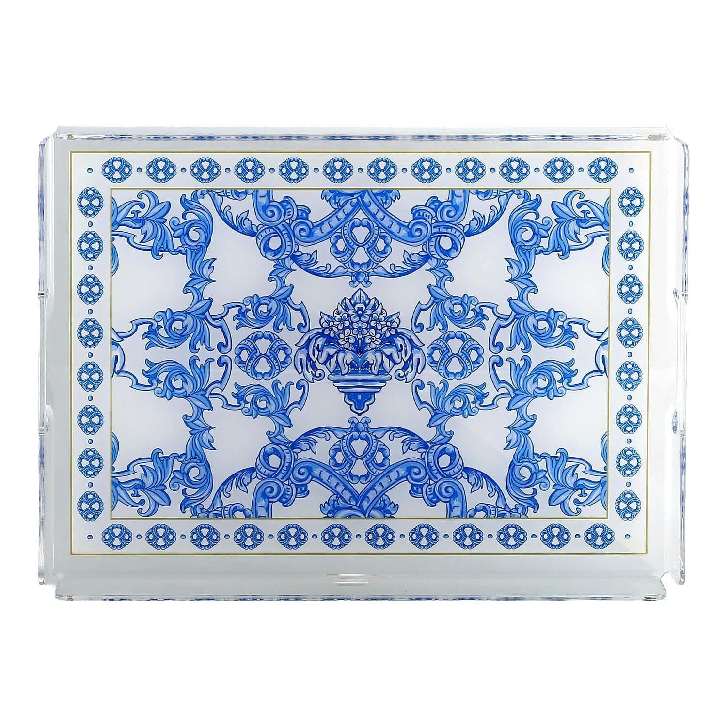 Lucky Art Florance Pleksi Tepsi 40x30 Cm - STR 293