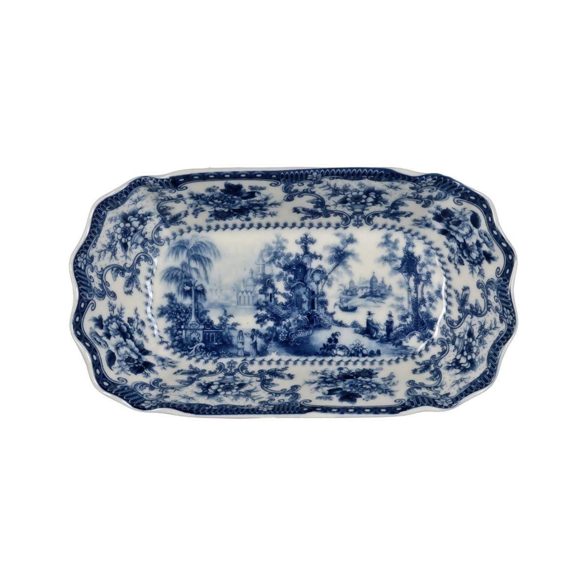 Lucky Art Florantine Servis Tabak Seti 2'li 17 Cm - LYYU 036