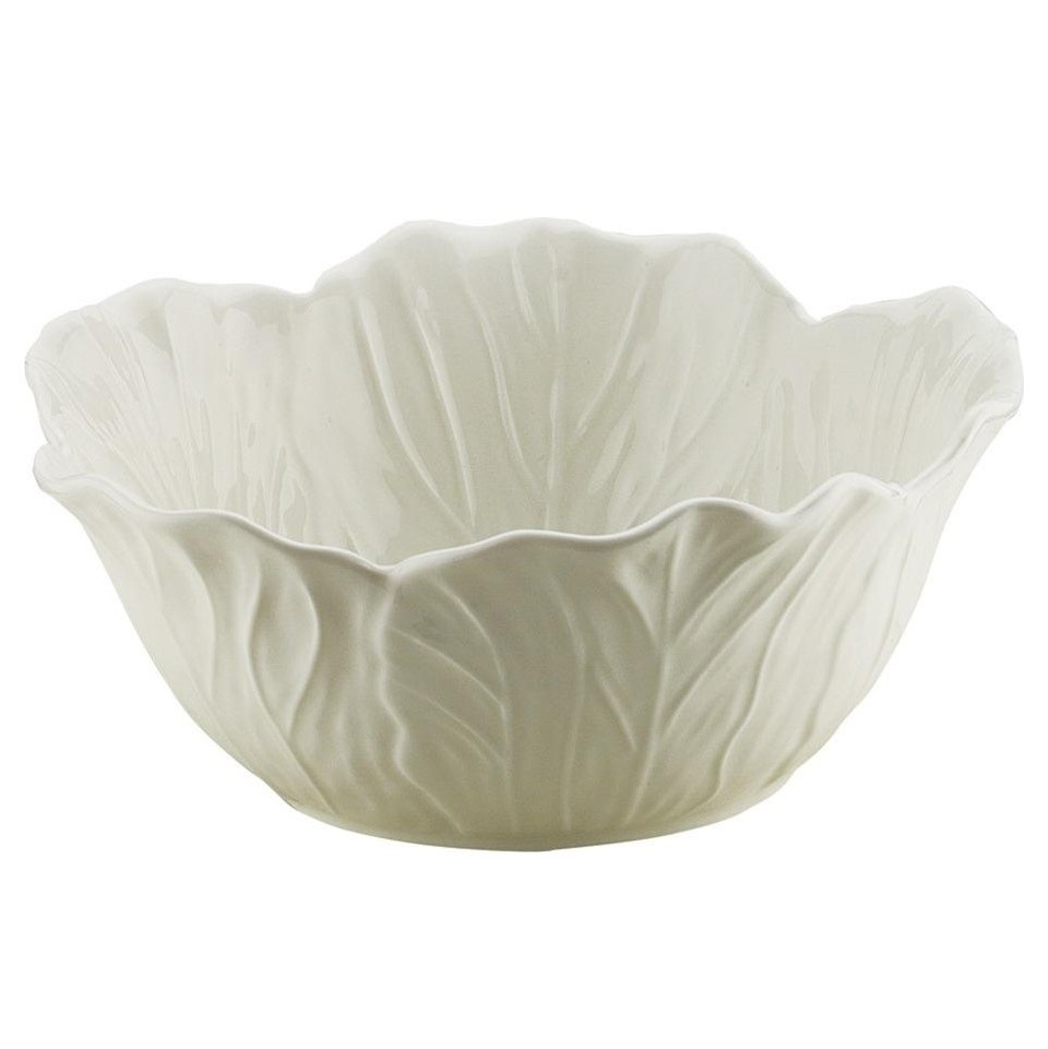 Lucky Art Lefora Porselen Beyaz Geniş Kase 21 Cm - LYJI 016