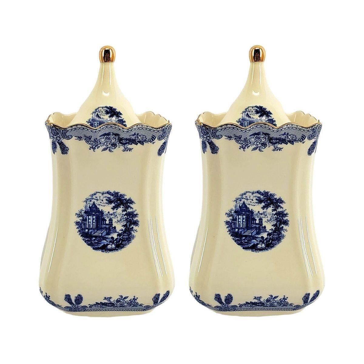 Lucky Art Margaret New Bone Kavanoz Seti 2'li 19 Cm - LYRU 096