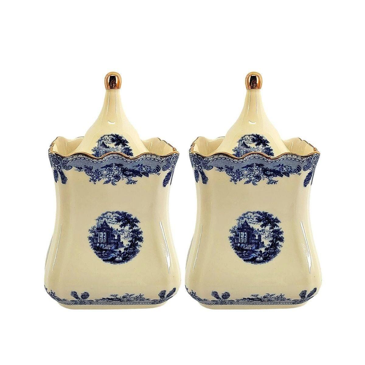 Lucky Art Margaret New Bone Kavanoz Seti 2'li 17 Cm - LYRU 097