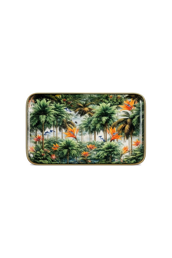 Lucky Art Palmetto Dekoratif Tepsi 18x13 Cm - LYVU 027