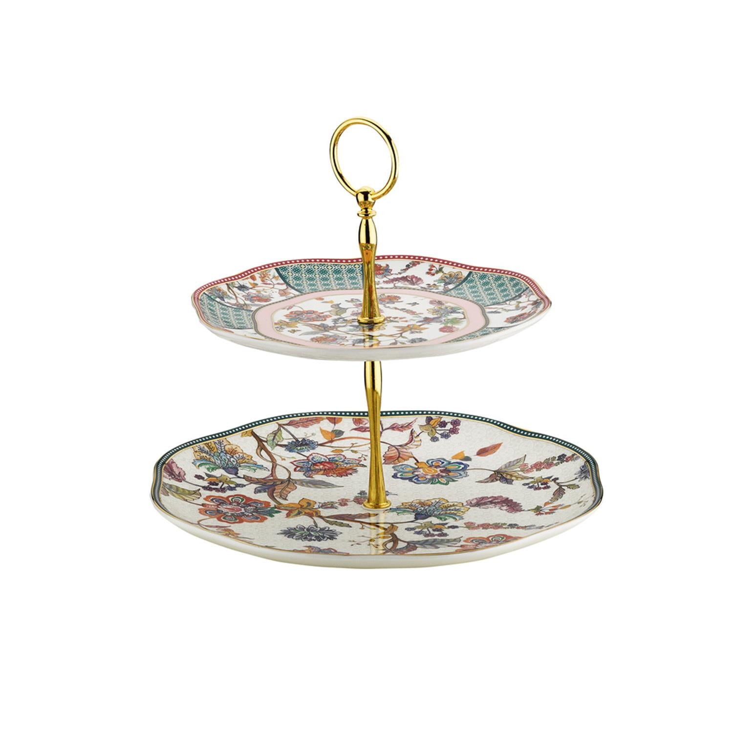 Lucky Art Serenity Bone Kek Standı 2 Katlı - LYTH 104