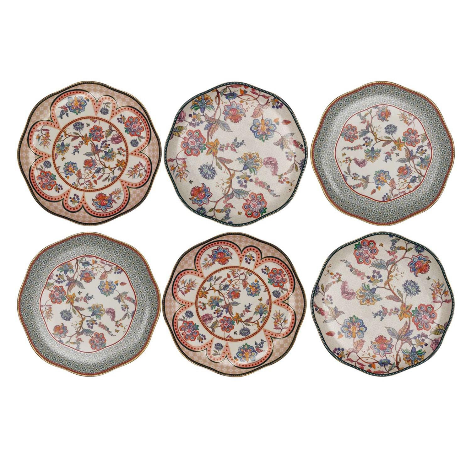 Lucky Art Serenity Bone Servis Tabak Seti 6 Parça 27 Cm - LYTH 099