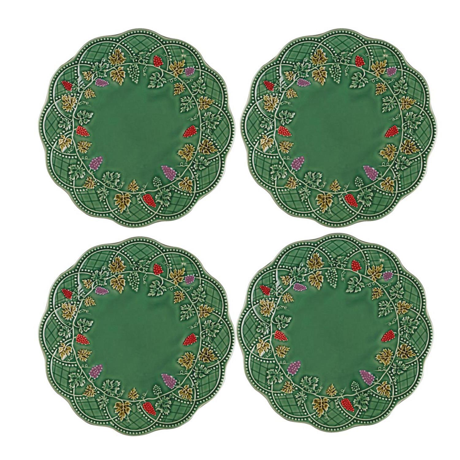 Lucky Art Vinea Seramik Servis Tabak Seti 4'lü 27 Cm - LYGD 013