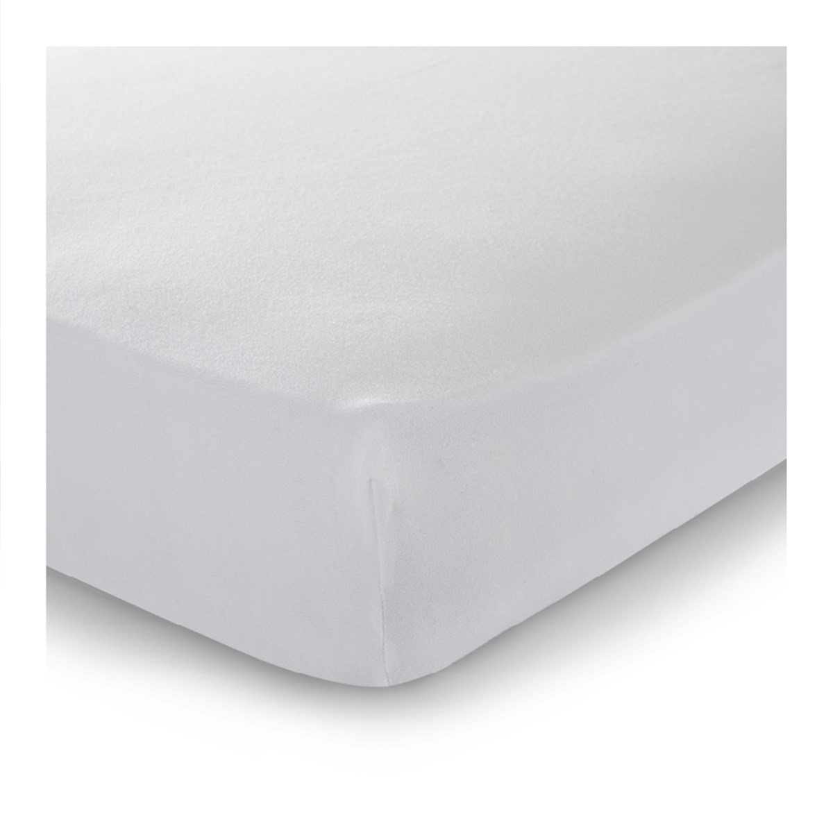 Othello Cotton Flex Fitted Penye Çarşaf 70x140cm Beyaz