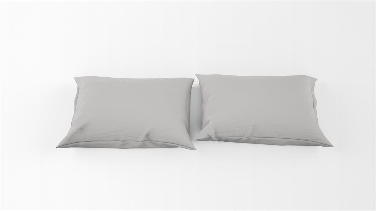 Othello Cotton Flex Yastık Kılıfı 50x70cm 2'li Gri