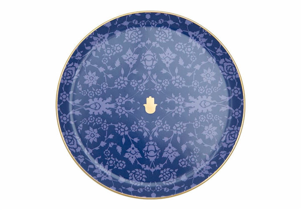 Porland Glamorous Lacivert Düz Tabak 24 Cm