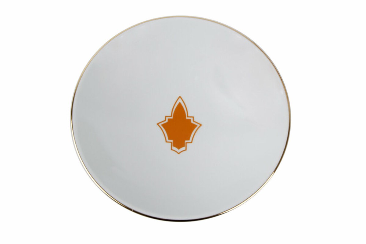 Porland Morocco Ds3 Turuncu Çukur Tabak 20 Cm