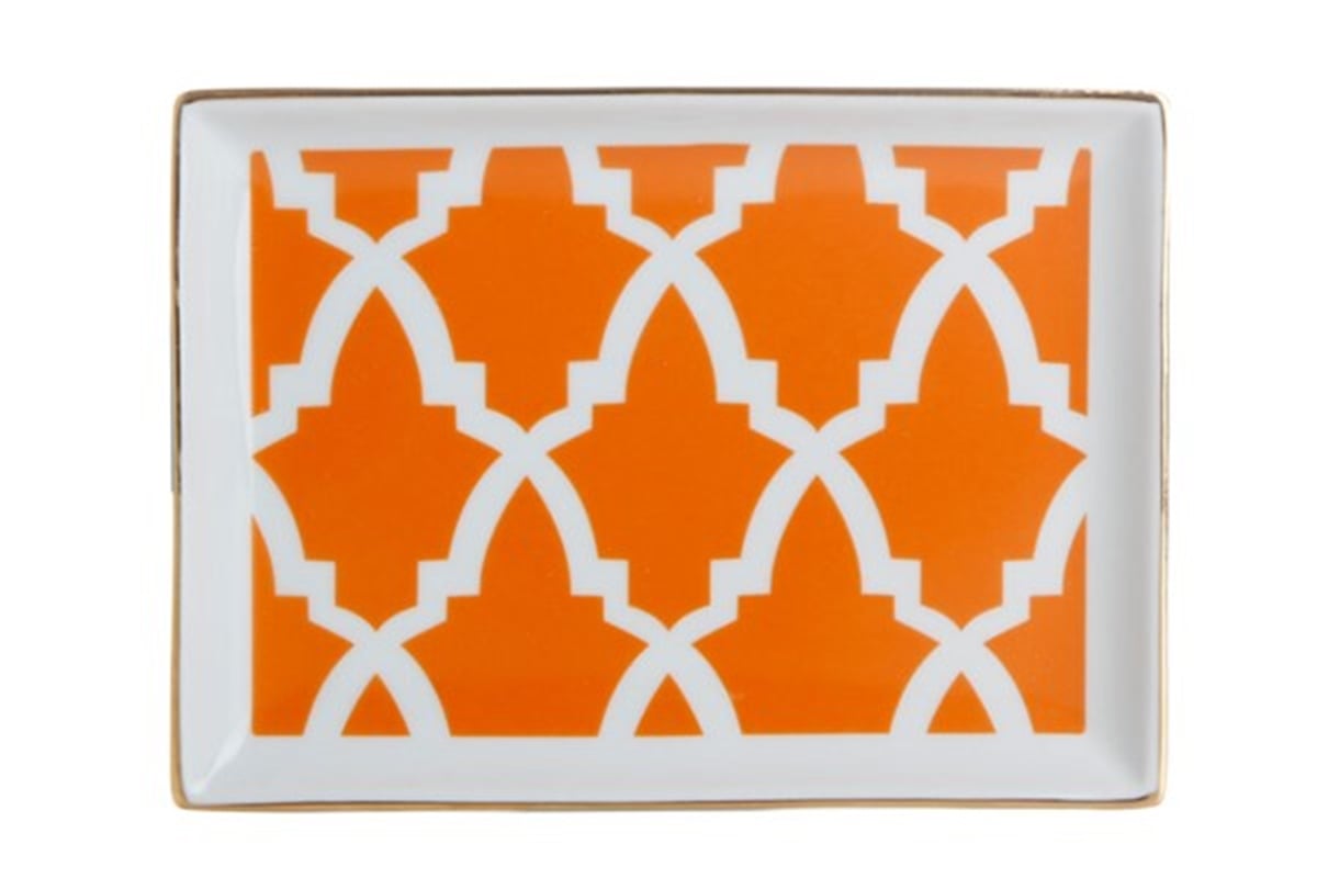 Porland Morocco Ds3 Turuncu Kahvaltı Tabağı 18 Cm
