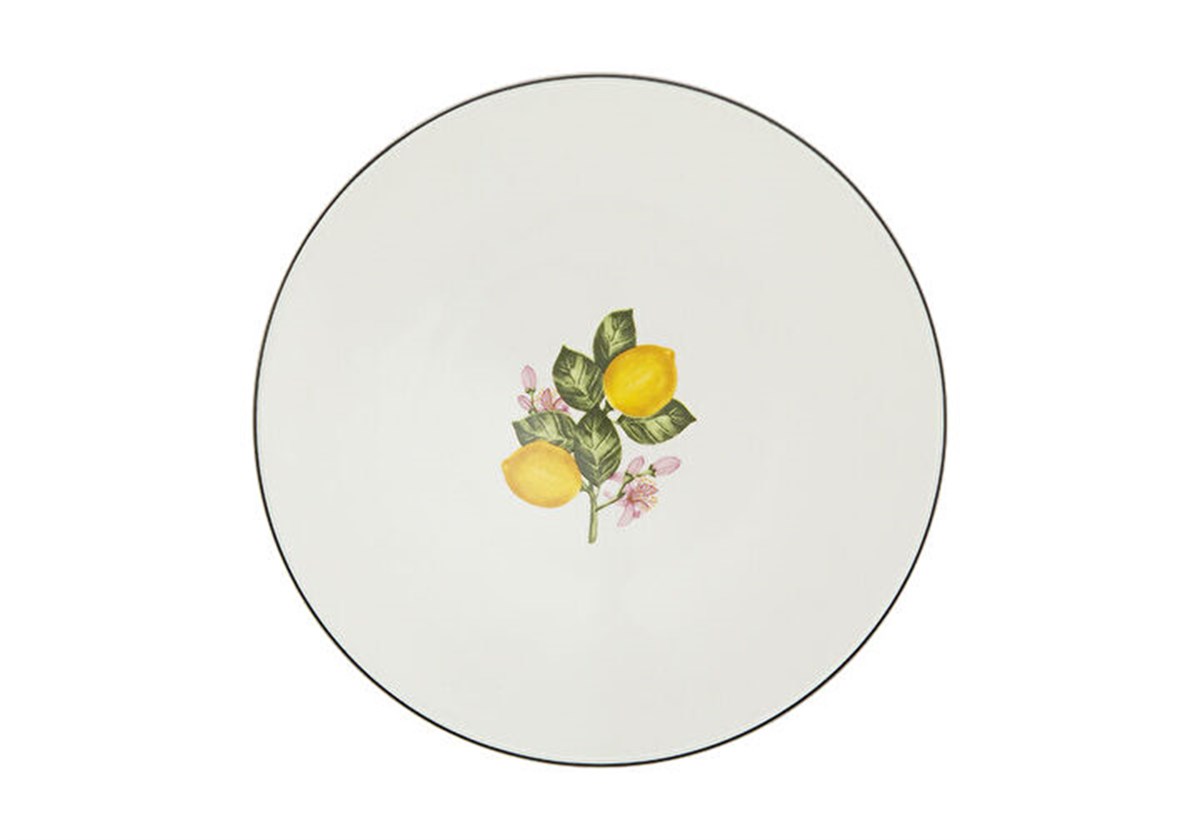 Porland Ruby Lemonade Düz Tabak 21cm
