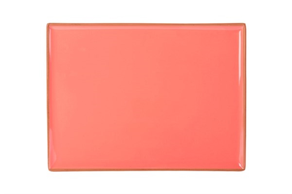 Porland Seasons Turuncu Kahvaltı Tabağı 35 Cm