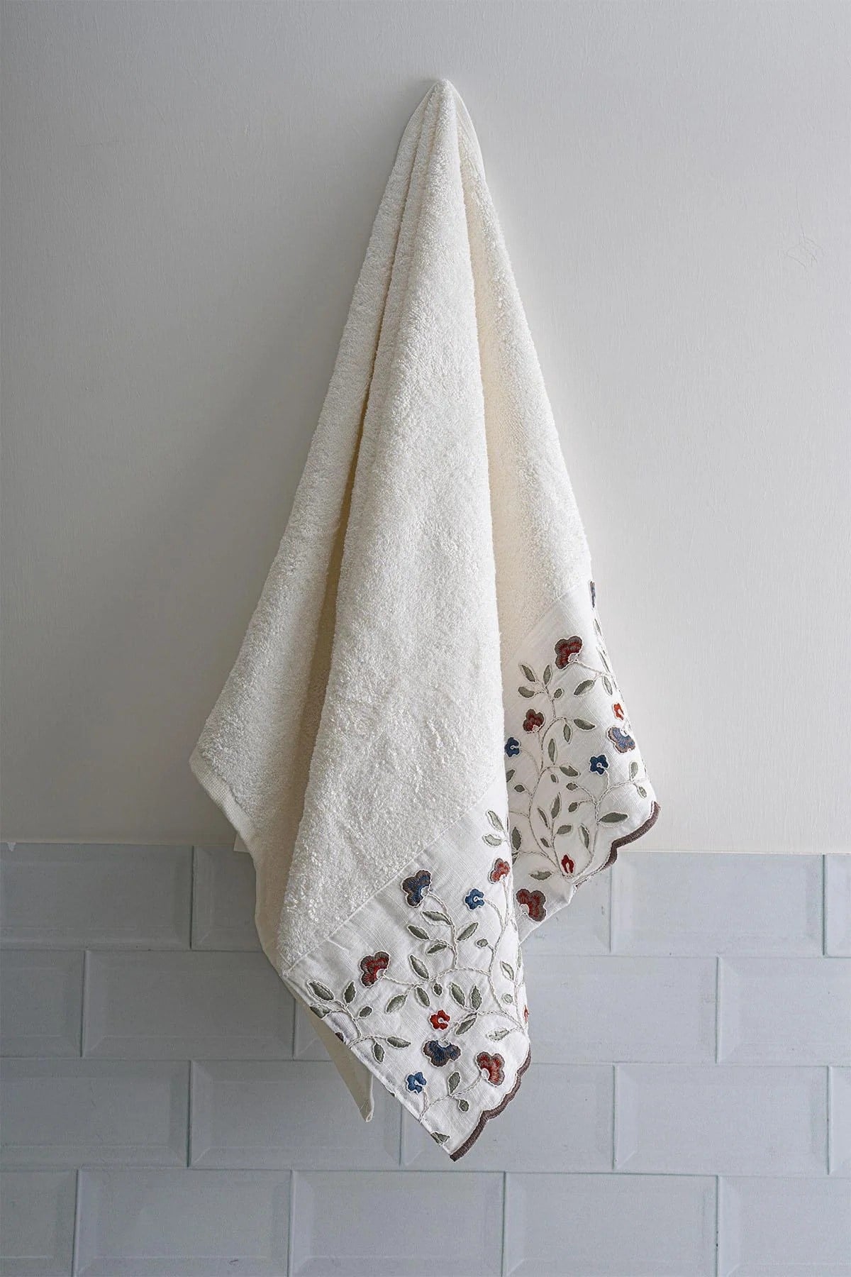 Royal Nazik Livano Banyo Havlu Krem 90x150 Cm - NH-000000094190150KREM