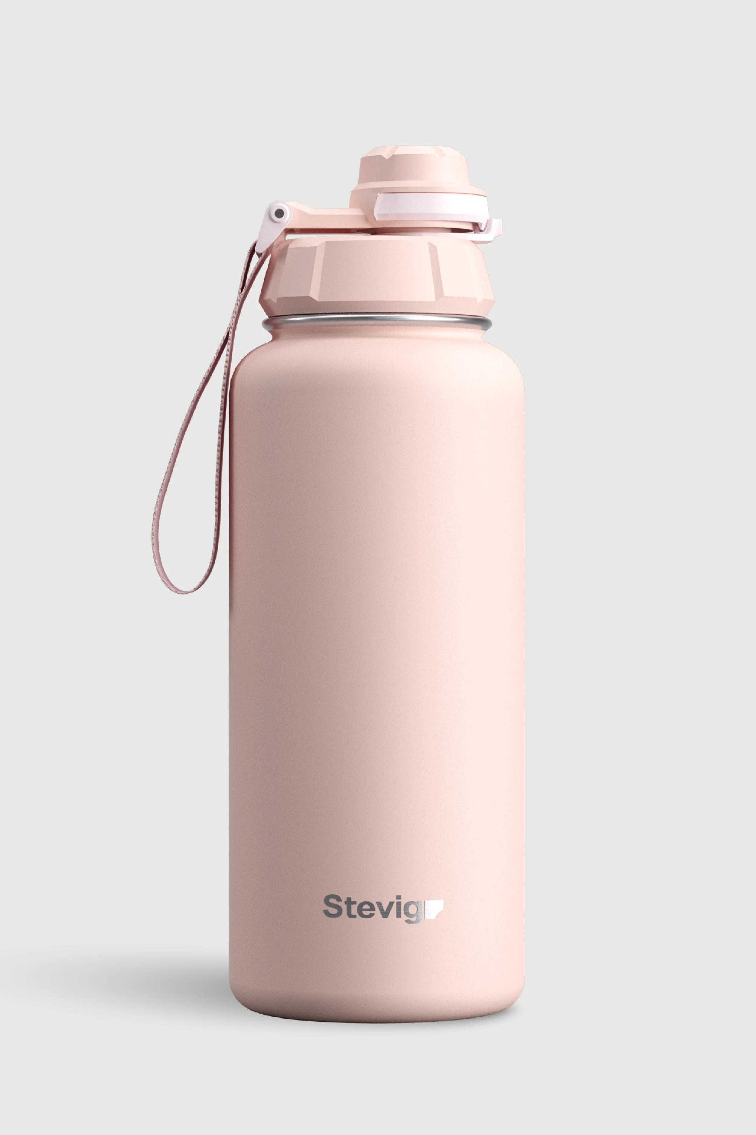 Stevig 1 Hand Leak-Proof Sızdırmaz Çelik Termos Icy Pink 1000 ml - 961110004965