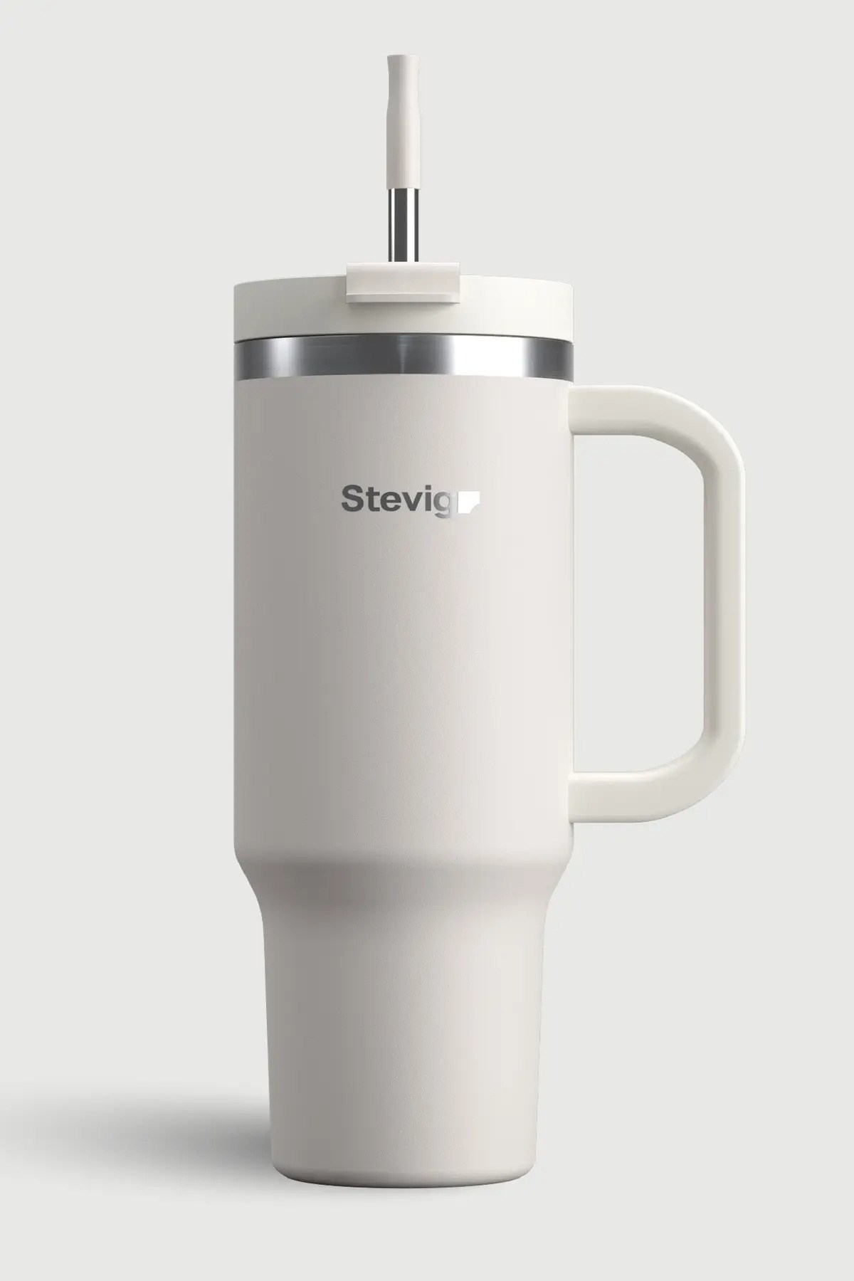 Stevig 2 Moods Tuck-In Tumbler Sızdırmaz Çelik Termos White Sand 900 ml - 961110005684