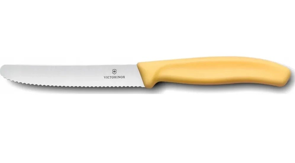 Victorinox SwissClassic Domates & Sosis Bıçak Limonata 11 Cm - 6.7838.E120