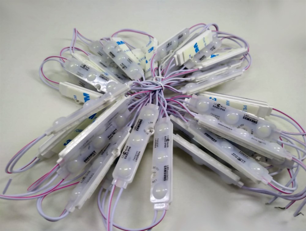 12V YEŞİL Samsung Çipli Modül LED – 20 ’li Paket, Yüksek Parlaklık ALS-105Y