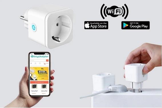 CATA Akıllı Wifi Priz Uzaktan Kontrol CT-4010