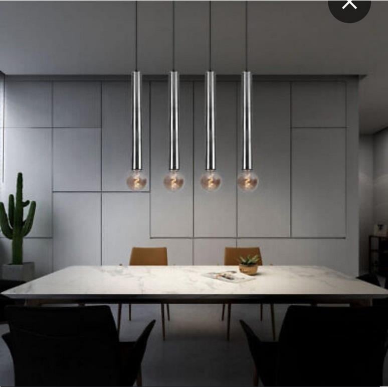 Cata Platin Modern Dekoratif Sarkıt Armatür CT-8340
