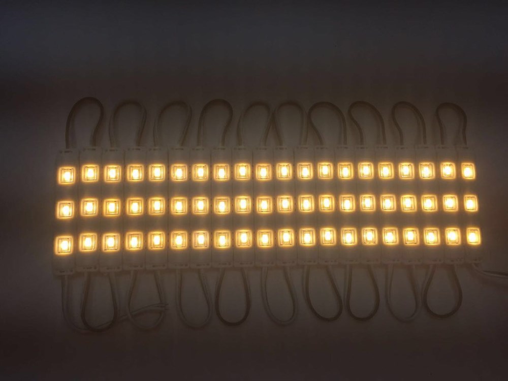 (100 ADET) GÜNIŞIĞI 5630 MERCEKLİ MODÜL LED  DÜZ LENS ALS-115G