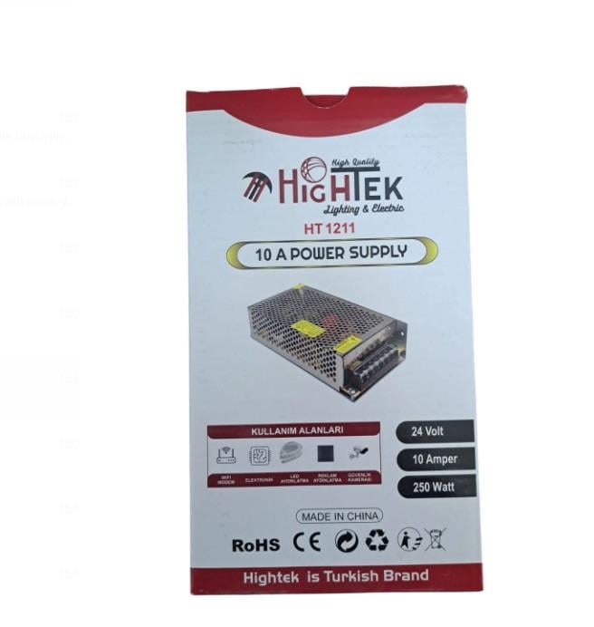 24V 10A KALIN KASA AYARLI TRAFO 240W HT-1211 HIGHTEK