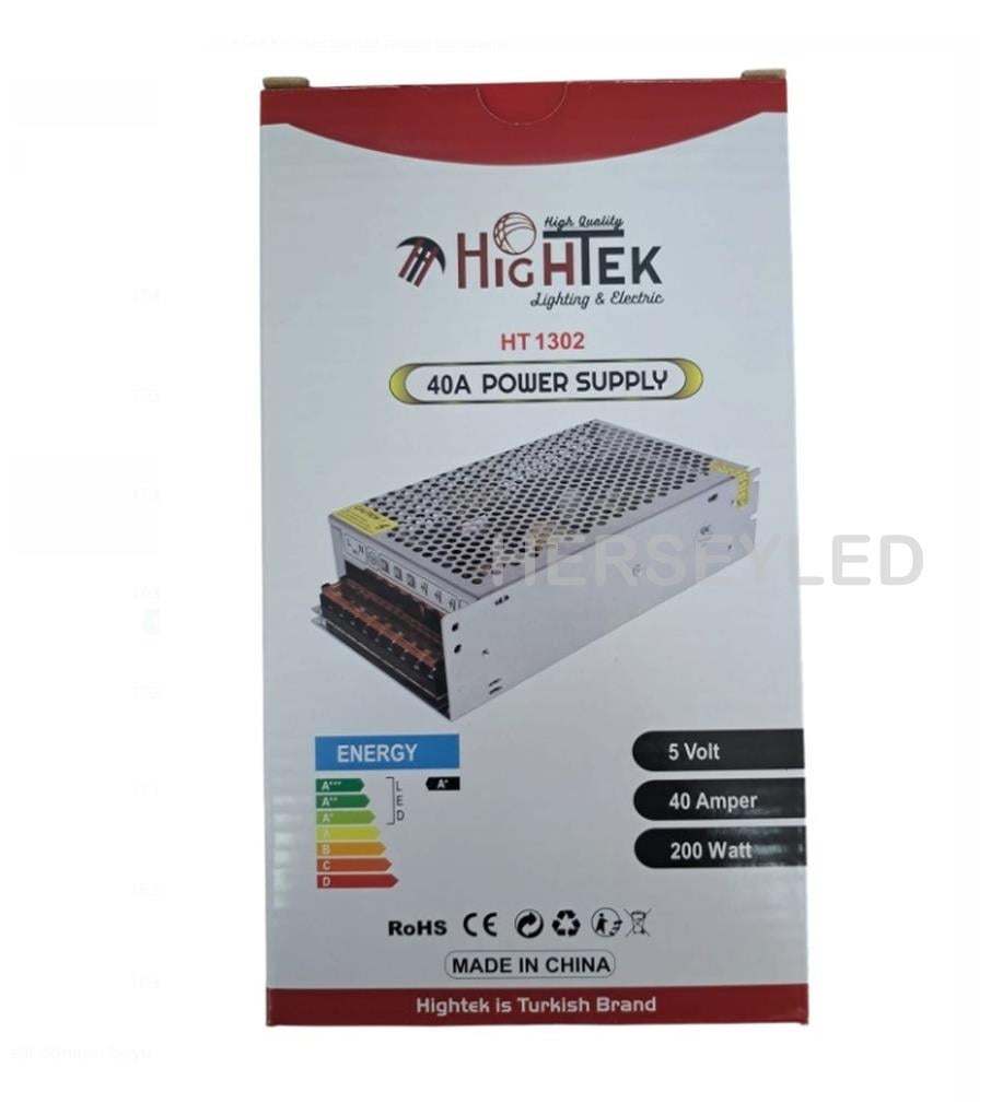 5V 40A KALIN KASA AYARLI TRAFO 200W HT-1302 HIGHTEK