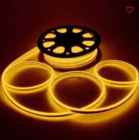 CATA CT-4455 12V NEON LED AMBER HORTUM 50 METRE MAKARA CT-4555