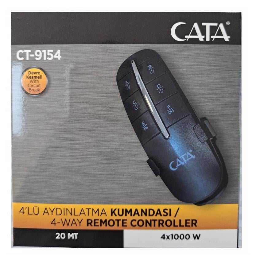CATA CT-9154 4X1000W AYDINLATMA KUMANDASI