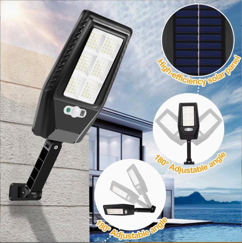 Cata CT-4693 40W Güneş Enerjili Solar Sokak Aydınlatma Armatürü Konsollu – Beyaz Işık