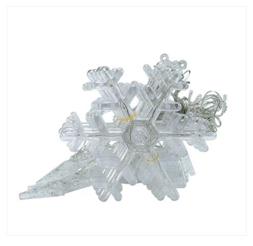 KAR TANESİ VE YILDIZ DEKORLU İÇ MEKAN SAÇAK LED GÜNIŞIĞI FONKSİYONLU ( 3MT GENİŞLİK )