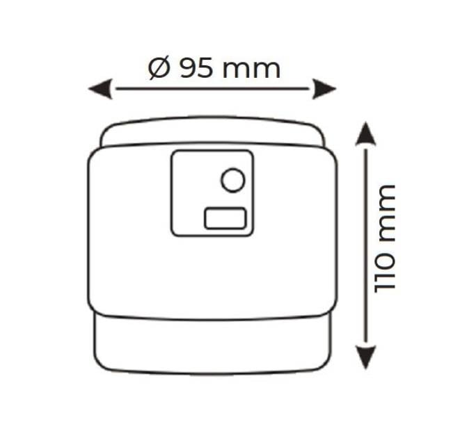 Şarjlı Güneş Enerjili Fener  HELIOS HS-4015
