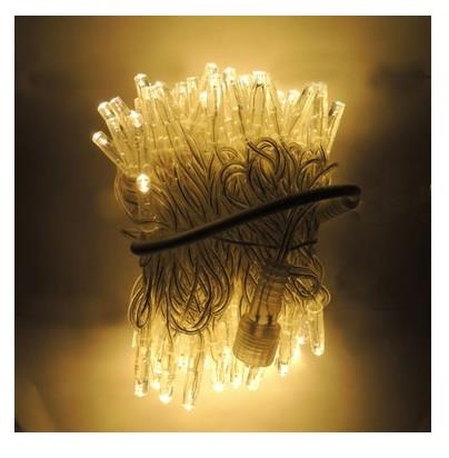 YILBAŞI LED IŞIK İP LED 10 MT GÜN IŞIĞI SABİT IŞIK IP65  (ŞEFFAF KABLO ) EKLENEBİLİR  220V