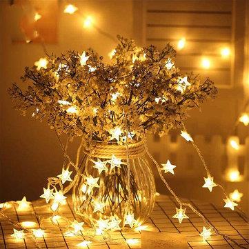 YILDIZLI İP LED 2 METRE FİŞLİ GÜNIŞIĞI