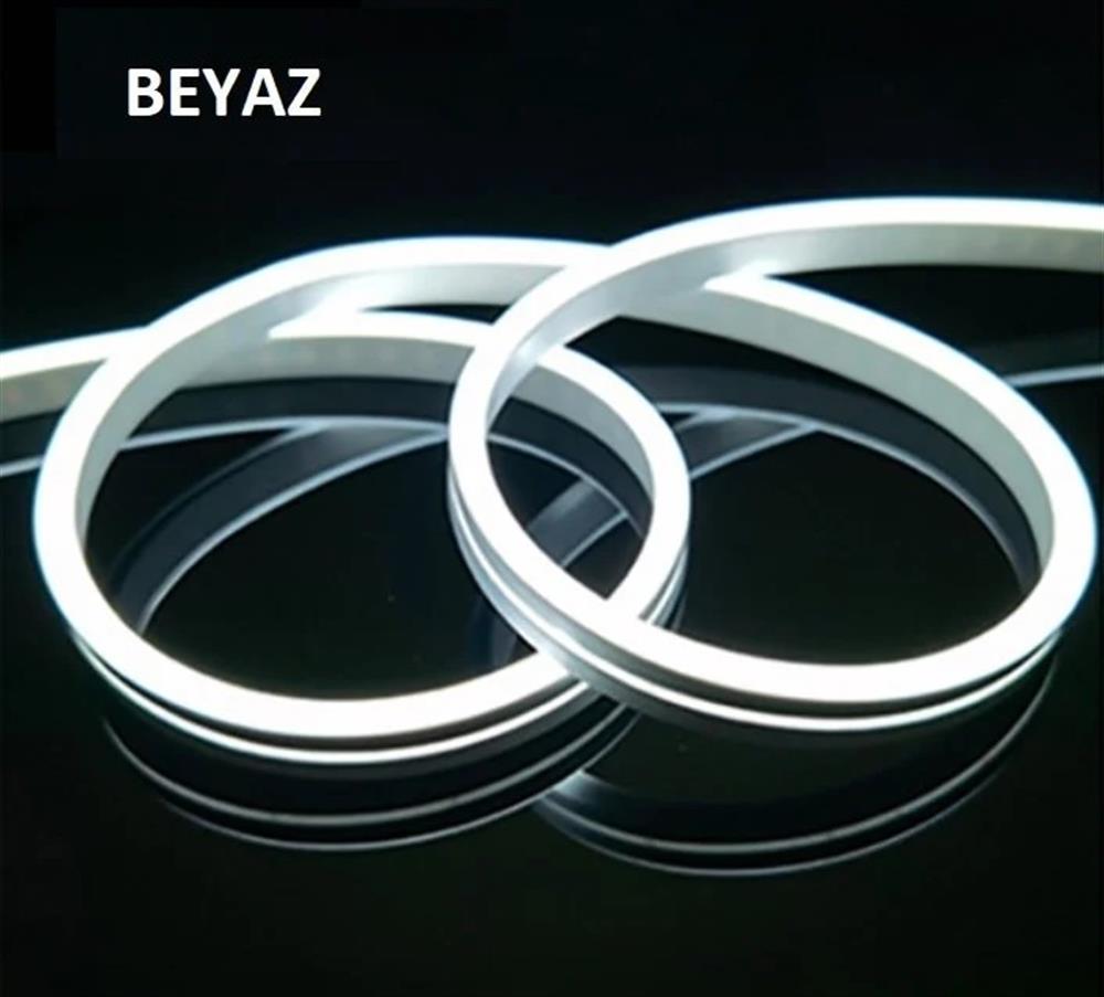 NOAS 12V NEON BEYAZ 5MT / PAKET 6X12MM YL42-0121
