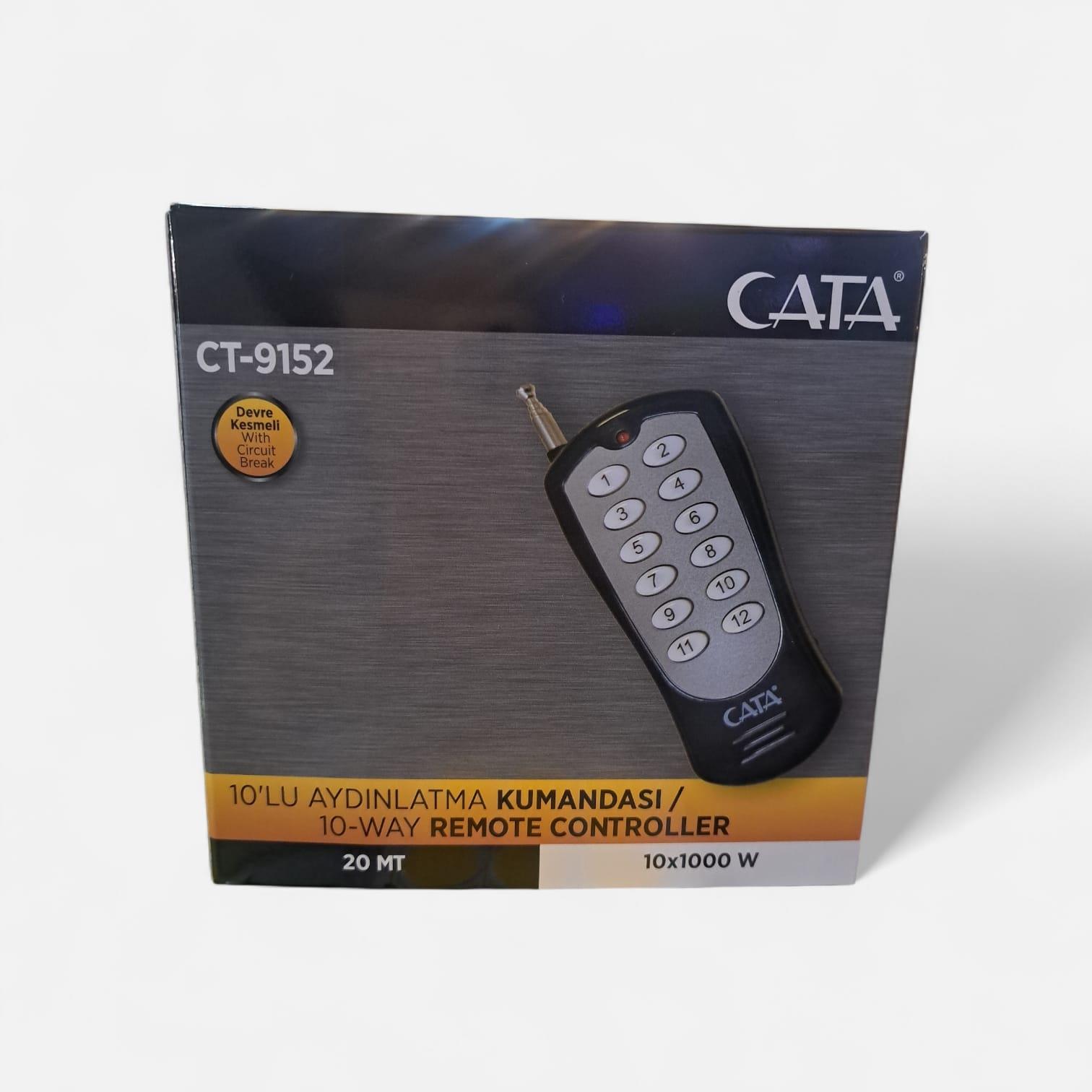 Cata 10 lu Aydınlatma Kumandası CT-9152 (10x50w) 220v