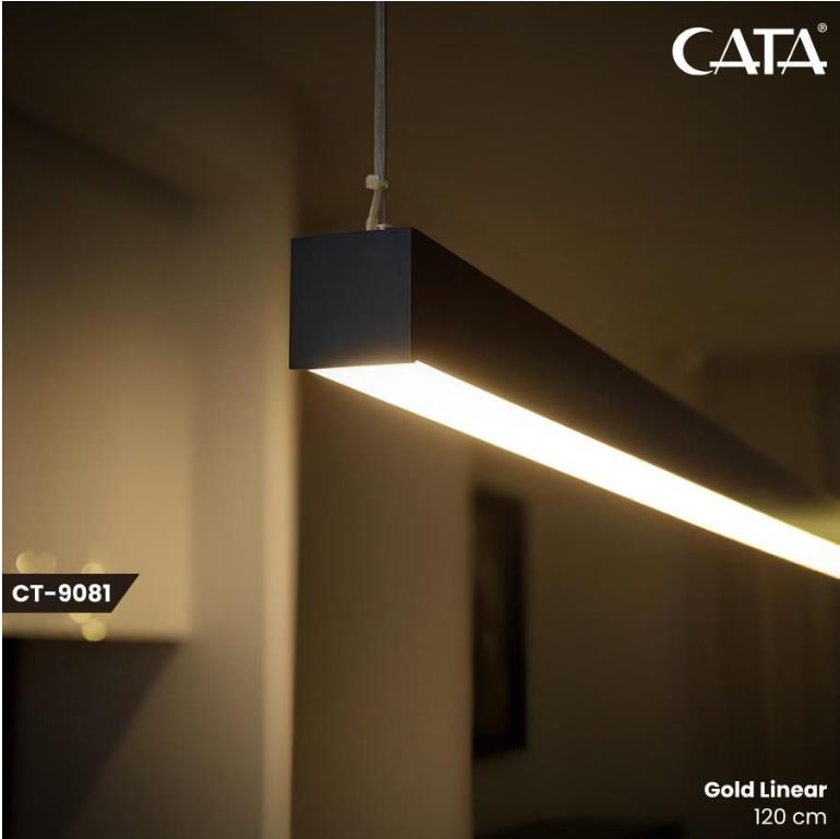 CATA CT-9081 60W 120 cm 6500K Beyaz Lineer Armatür – Parlak Beyaz Işıkla Modern Aydınlatma