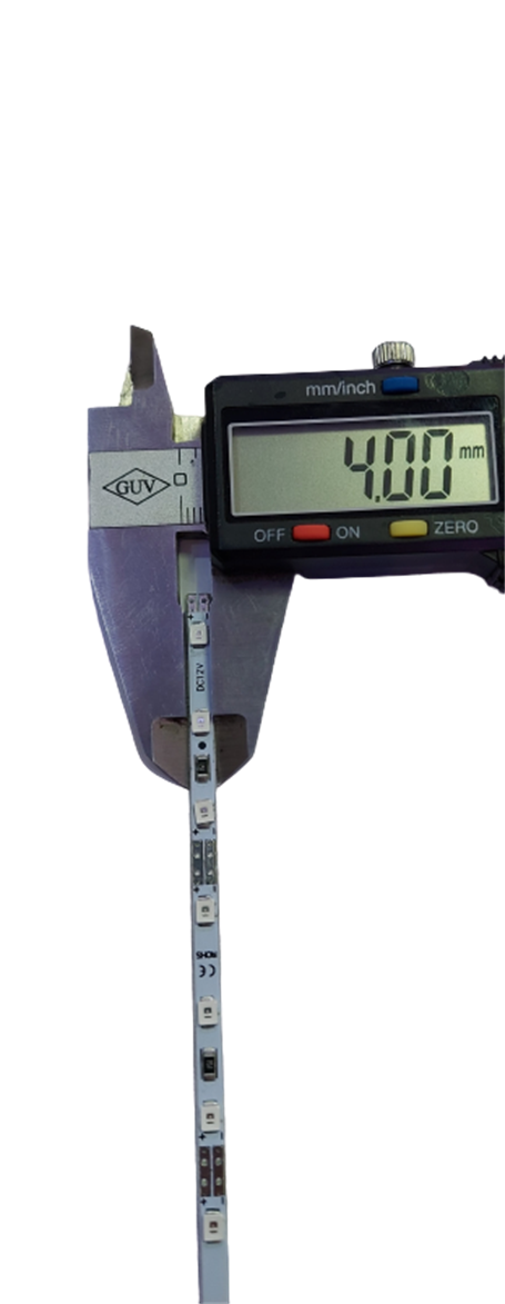 KIRMIZI 4MM 2835 BAR LED 72 LEDLİ 12V