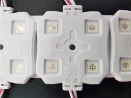 ( 20 ADET ) AMBER RENK KARE MERCEKSİZ 12 VOLT