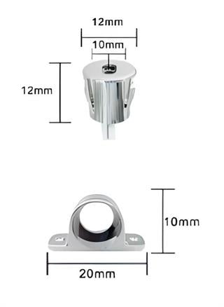 12-24V Tek Kapı Sensörü IR Kapı Sensörü Dolap Sensörü Mobilya Sensörü Hareket Sensörü
