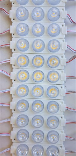 ( 20 ADET ) DAR AÇILI MERCEKLİ ( 3 WATT ) MODÜL LED GÜNIŞIĞI ALS-171G 12V