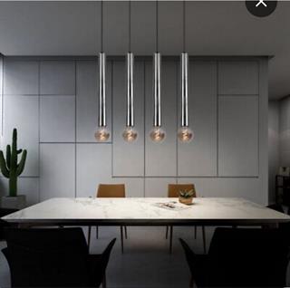 Cata Platin Modern Dekoratif Sarkıt Armatür CT-8340
