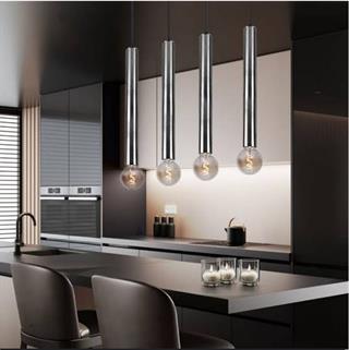 Cata Platin Modern Dekoratif Sarkıt Armatür CT-8340