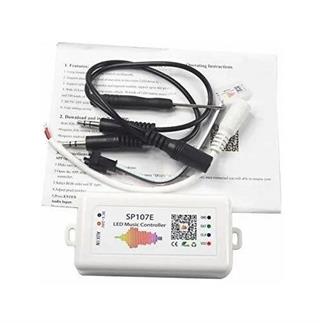 WS2811-WS2812 ARGB Pixel Led SP107E Müzik Kontrol Cihazı Bluetoothlu