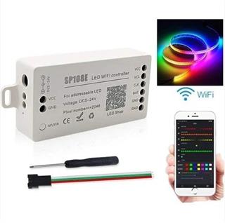 WS2811-WS2812 SP108E Pixel Şerit Led Wifi Kontrol Cihazı