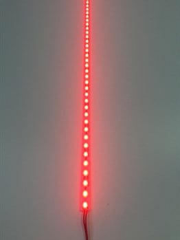 12V BAR LED KIRMIZI İÇ MEKAN KIRMIZI 0.3 W ( 1 METRE )  72Led/Mt