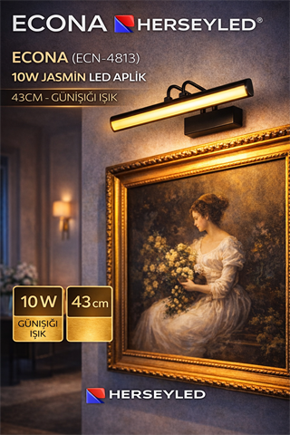 10W JASMİN LED APLİK - 43CM - GÜNIŞIĞI IŞIK