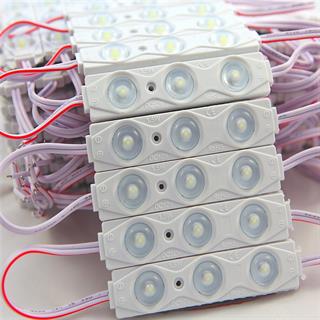 12V MODUL LED BEYAZ IŞIK ( 20 ADET ) GENİŞ MERCEKLİ REKLAMCI MODÜL ( 1,5WATT )