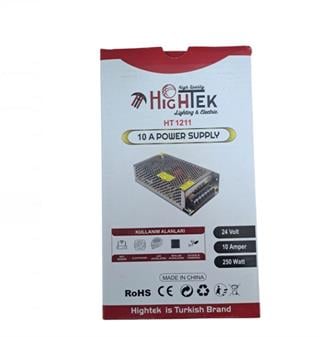 24V 10A KALIN KASA AYARLI TRAFO 240W HT-1211 HIGHTEK