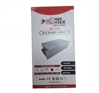 24V 25A KALIN KASA AYARLI TRAFO 600WATT HT-1214 HIGHTEK