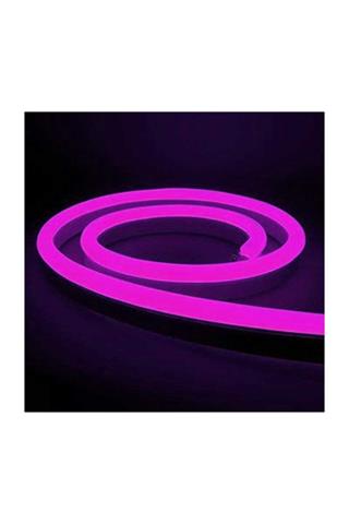 24V PEMBE NEON LED - 20MT